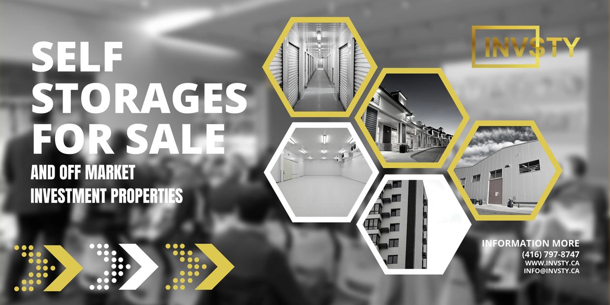 Self storages for sale in Ontario
